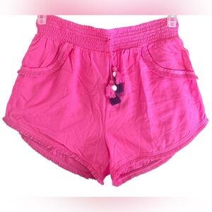 JAPPA SLEEPWEAR - PINK FRINGE Women's Shorts